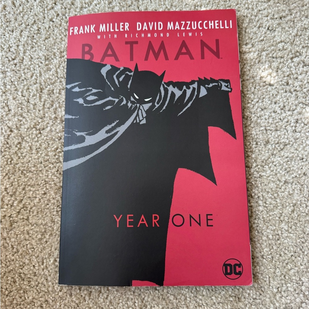 Batman Year One original DC complete graphic novel comic